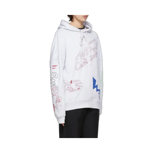 Graffiti Print Hoodie