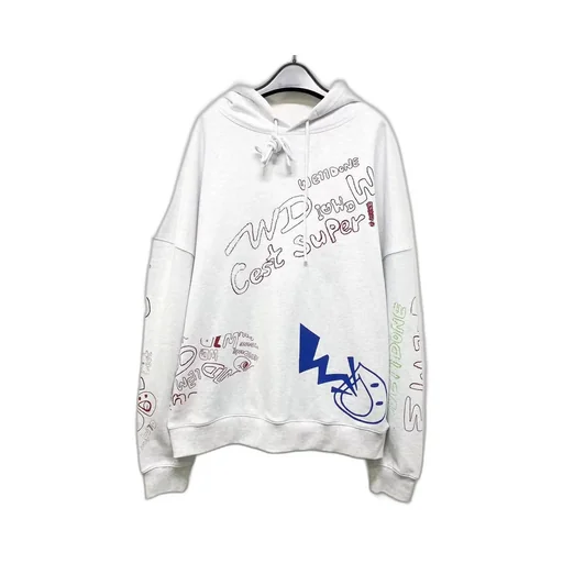 Graffiti Print Hoodie