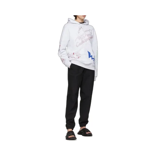 Graffiti Print Hoodie