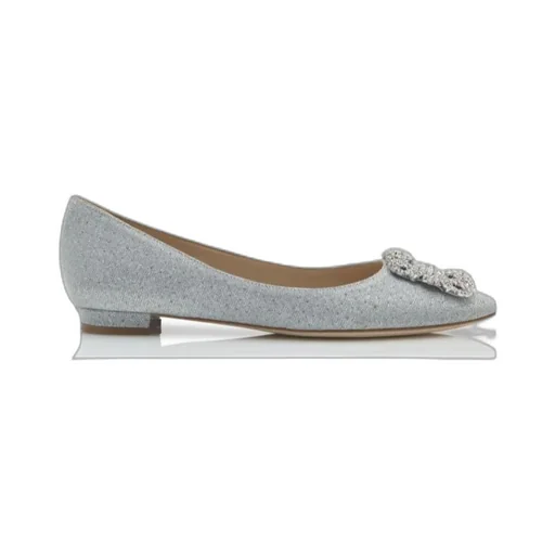 Rhinestone Shiny Flats