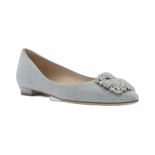 Rhinestone Shiny Flats