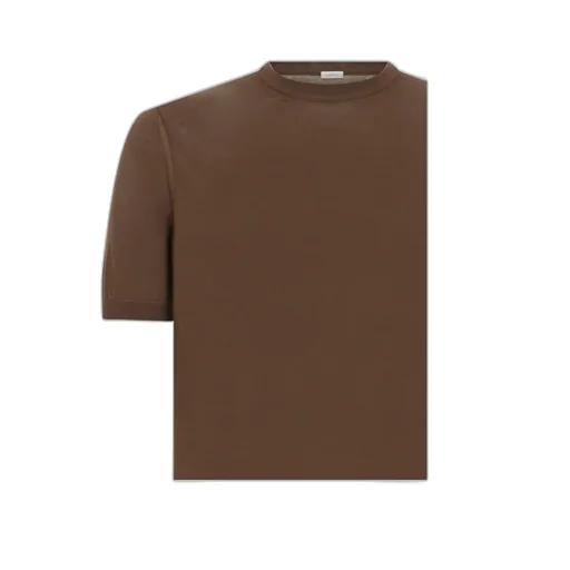 Malo Short-Sleeved Knit Jumper