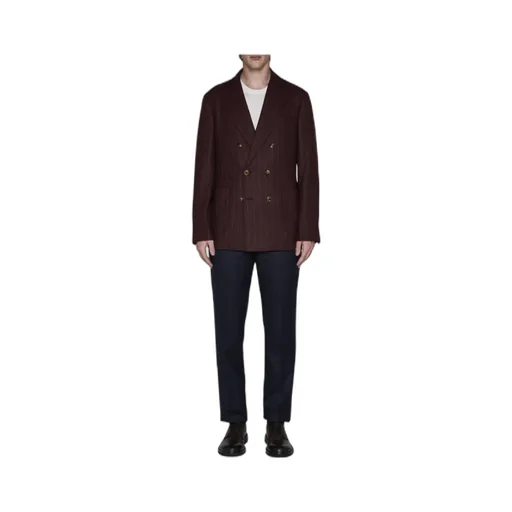 Classic Double-Breasted Blazer