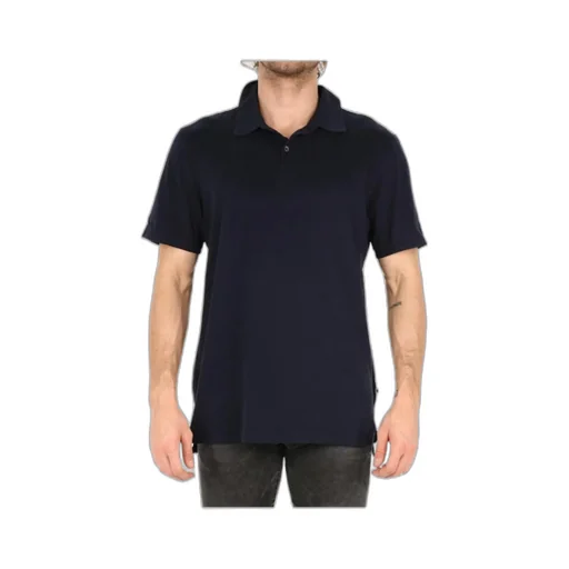 James Perse Button Detailed Short-Sleeved Polo Shirt
