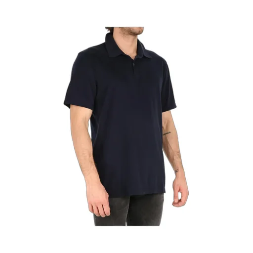 James Perse Button Detailed Short-Sleeved Polo Shirt