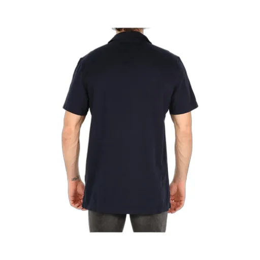 James Perse Button Detailed Short-Sleeved Polo Shirt