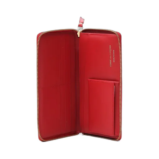 Comme Des GarÇOns Wallet Polka Dot Printed Zip-Around Wallet