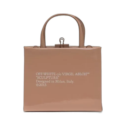 Patent Leather Square-Style Tote