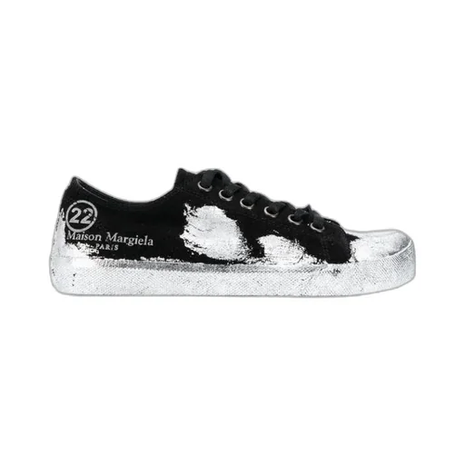 Tabi Paint-Effect Sneakers