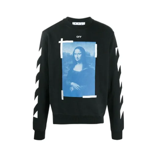 Mona Lisa Print Sweatshirt