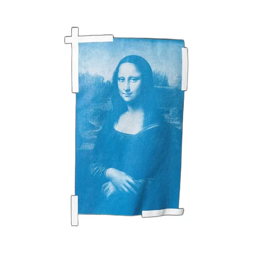 Mona Lisa Print Sweatshirt