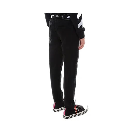 Off-White Industrial Belted Tapered Jeans