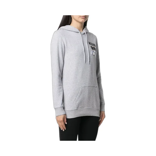 Teddy Logo Embroidered Hooded Hooded Hoodie