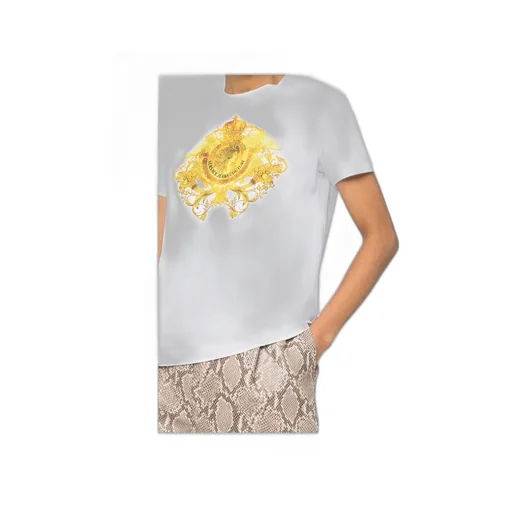 Rococo Crystal-Motif T-Shirt