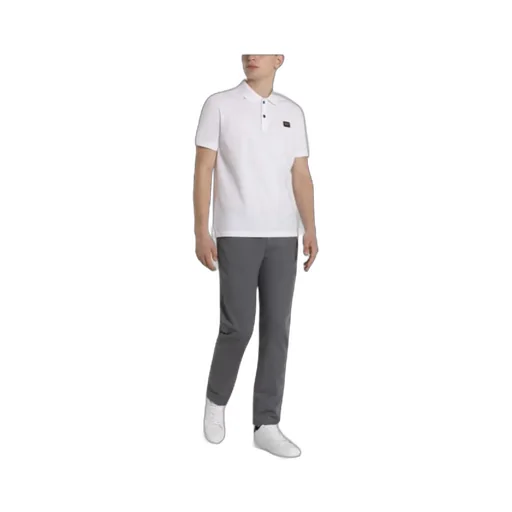 Polo Shirt With Logo Patch