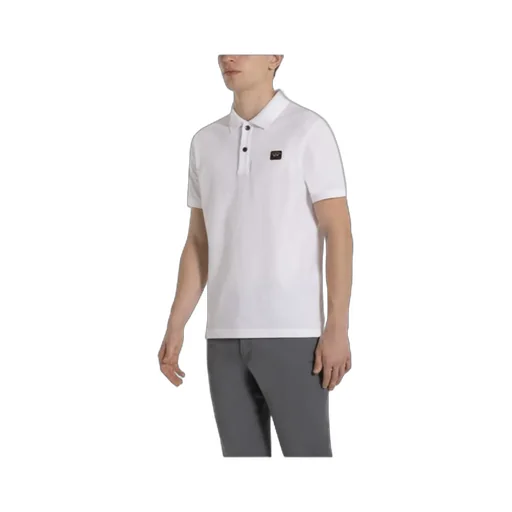 Polo Shirt With Logo Patch