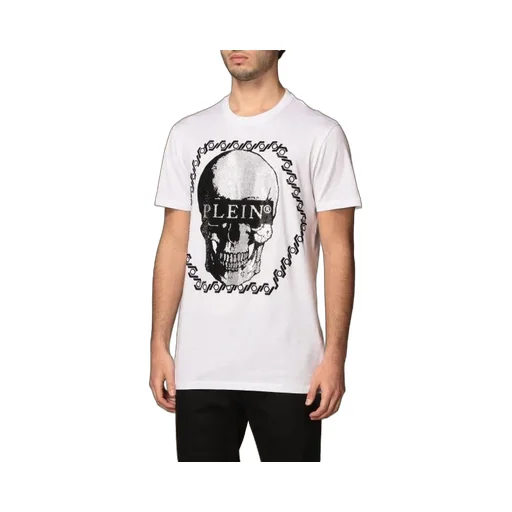Crystal-Skull Crew Neck T-Shirt