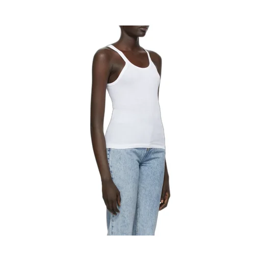 Re/Done Ribbed Tank Top