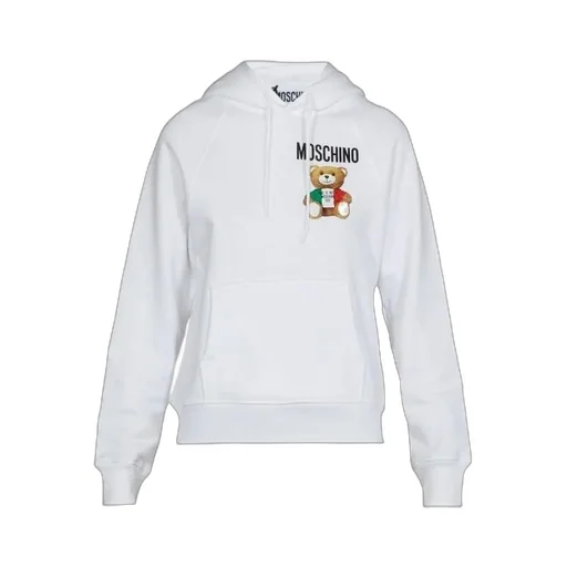 Teddy Logo Print Hoodie