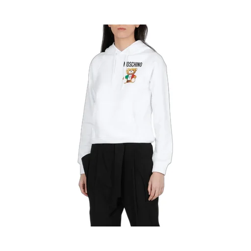 Teddy Logo Print Hoodie