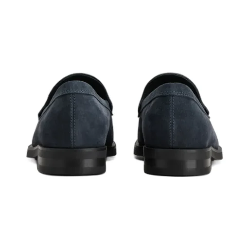 Tod's Monogram-Stamped Round-Toe Loafers