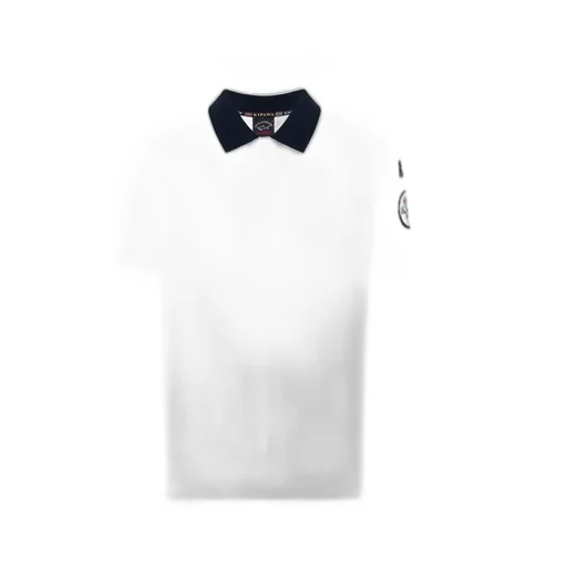 Logo Patch Polo Shirt