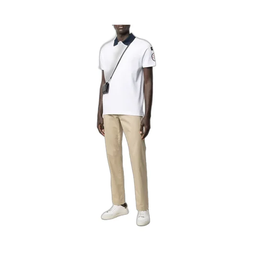 Logo Patch Polo Shirt