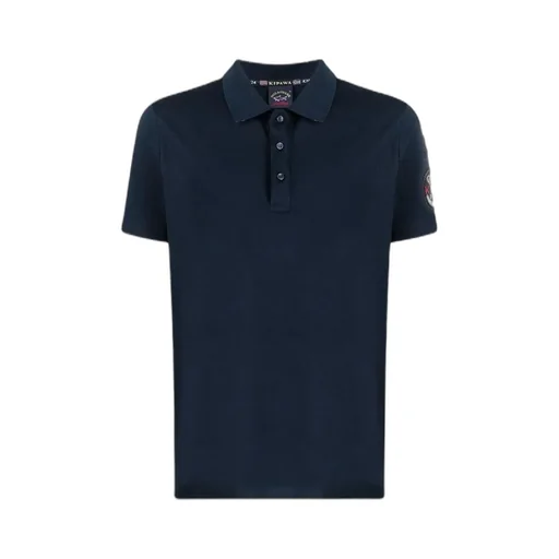 Logo Patch Polo Shirt