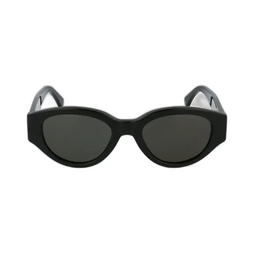 Black Logo Sunglasses