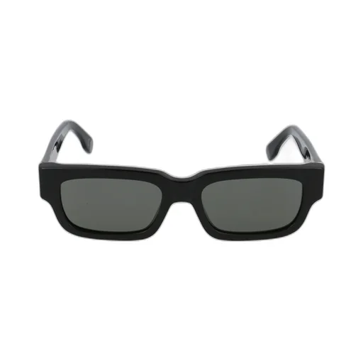 Black Logo Sunglasses