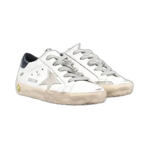 Golden Goose Kids Superstar Lace-Up Sneakers
