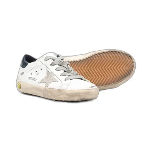 Golden Goose Kids Superstar Lace-Up Sneakers