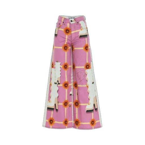X Anthea Hamilton Wide-Leg Jeans