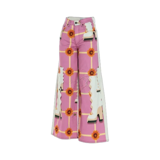 X Anthea Hamilton Wide-Leg Jeans