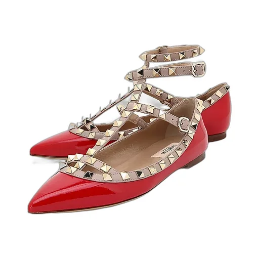 Rivet Detail Flats