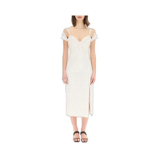 Broderie Anglaise Midi Sundress
