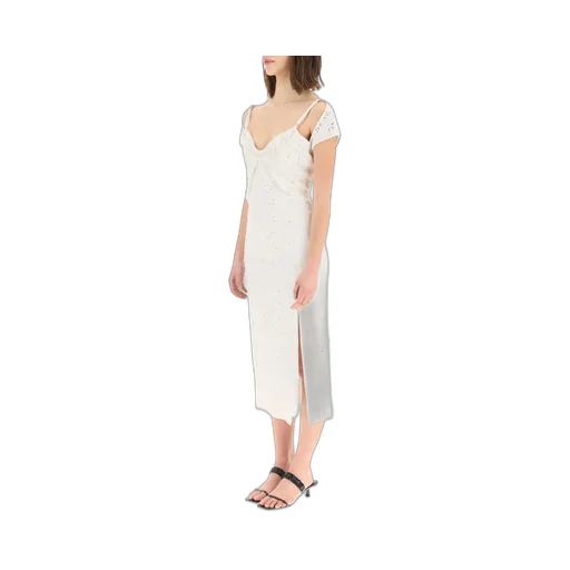 Broderie Anglaise Midi Sundress