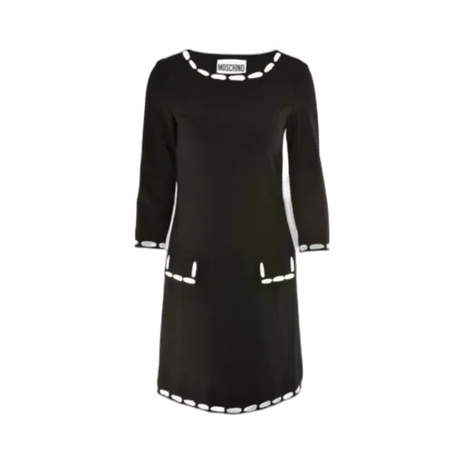 Round Neck Long-Sleeved Dress