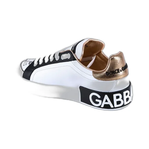 Dolce & Gabbana Embroidered Portofino Sneakers