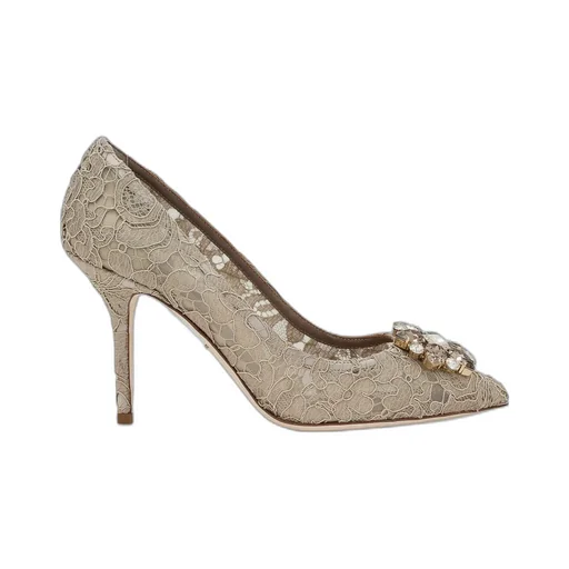 Dolce & Gabbana Lace Rainbow Pumps