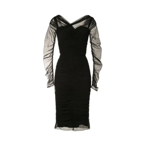 Ruched Midi Dress