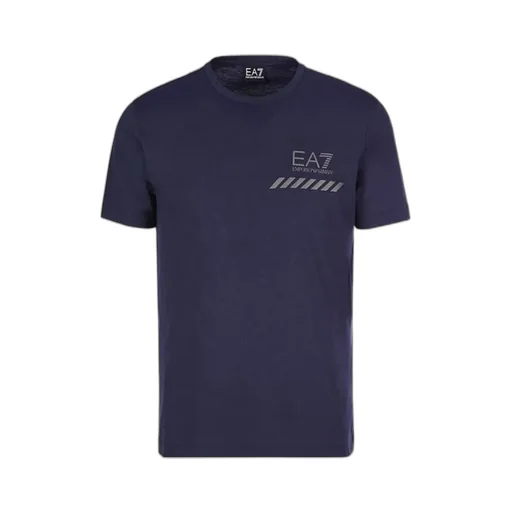 Round Collar Logo T-Shirt