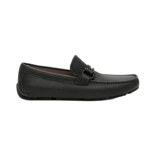 Salvatore Ferragamo Round Toe Loafers