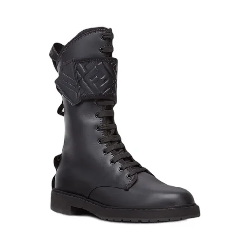 High Ankle Biker Boots