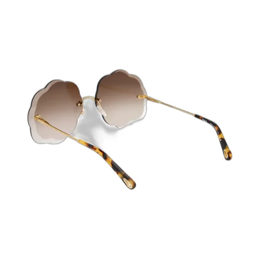 Rosie Scalloped Round-Frame Sunglasses