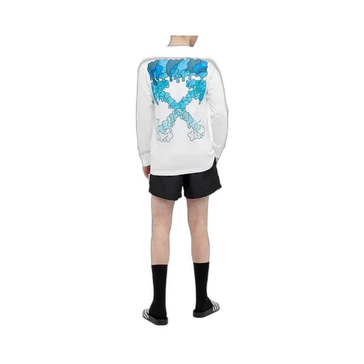 Arrows Print Long-Sleeve T-Shirt