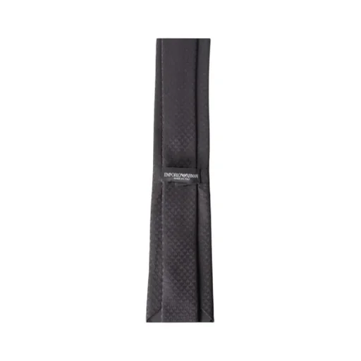 Emporio Armani Monogram-Jacquard Pointed Tip Tie