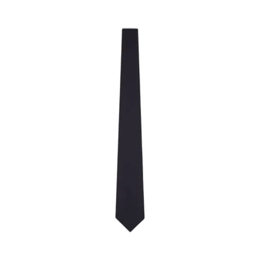 Emporio Armani Monogram-Jacquard Pointed Tip Tie
