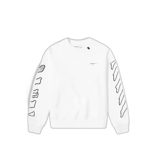 Twisted Line Arrow Pullover Hoodie