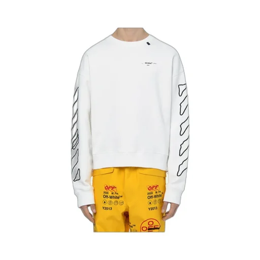 Twisted Line Arrow Pullover Hoodie